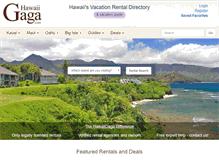 Tablet Screenshot of hawaiigaga.com